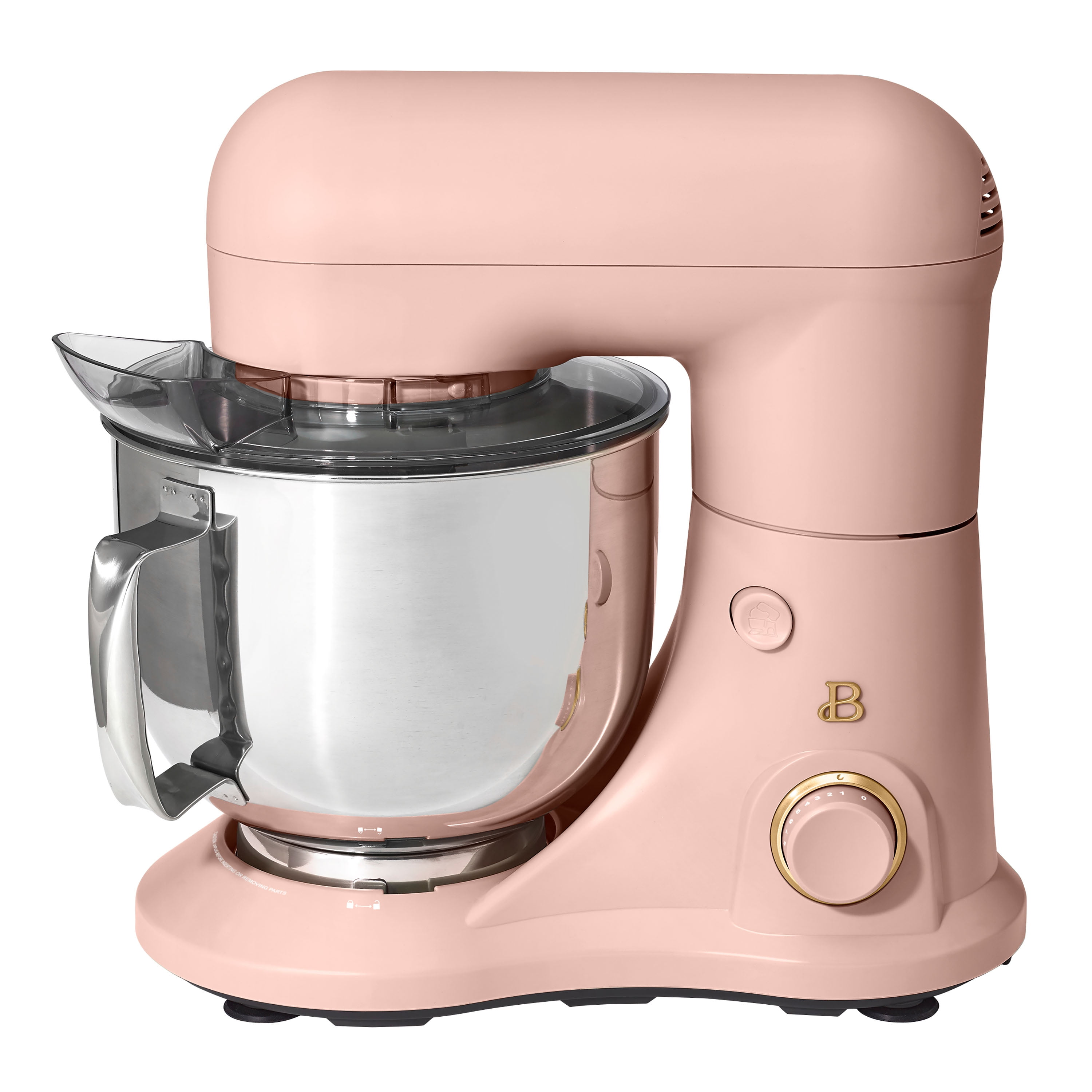 5.3 Qt Stand Mixer, Rose with Flat Beater, Dough Hook, Balloon Whisk